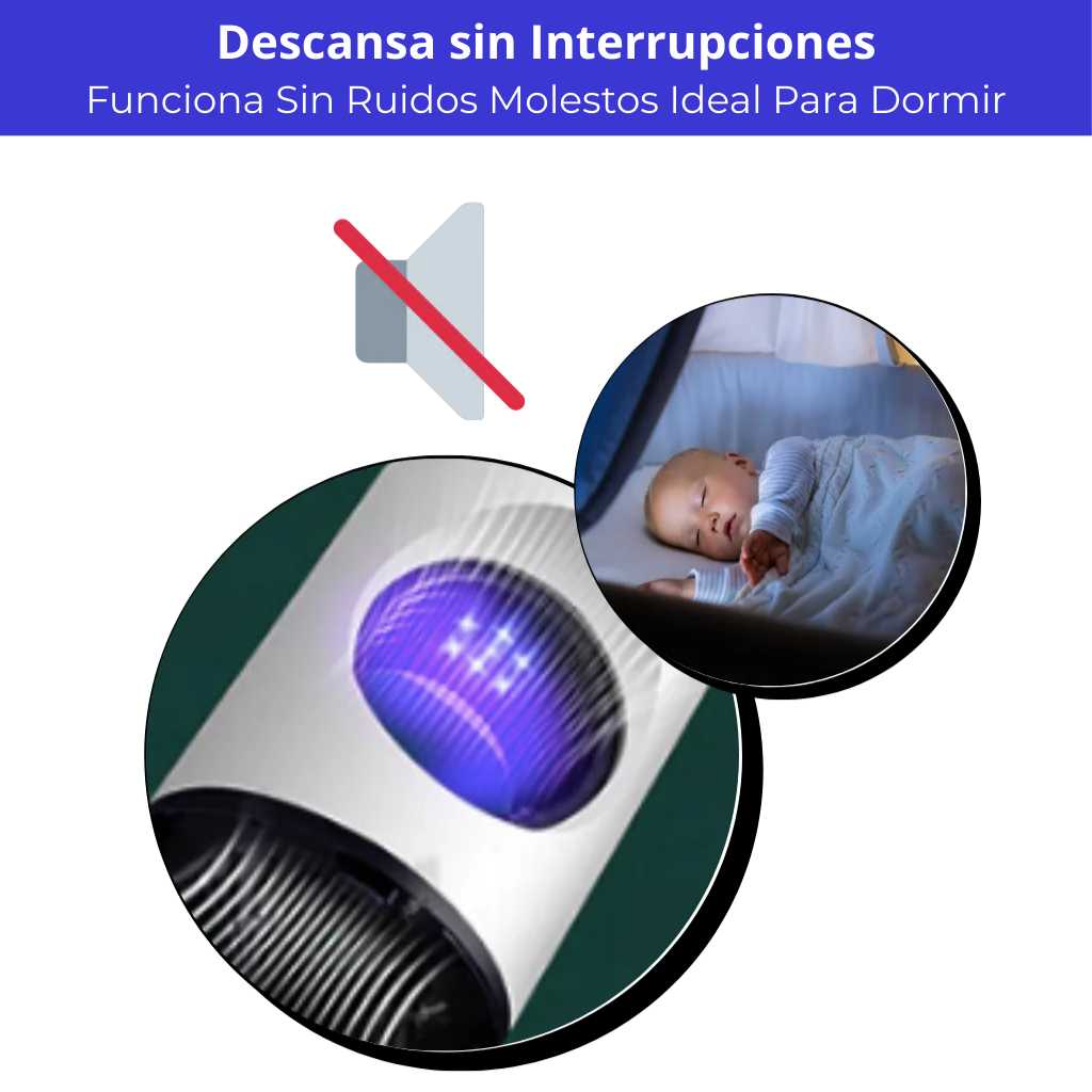 Lámpara Antimosquitos BUZZOFF