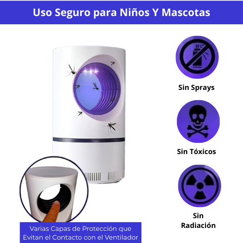 Lámpara Antimosquitos BUZZOFF